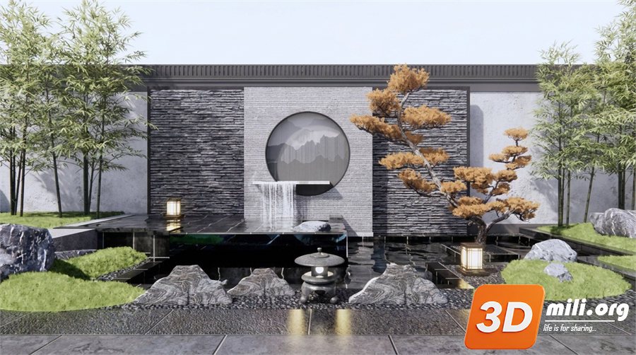 Rockery Skp Files